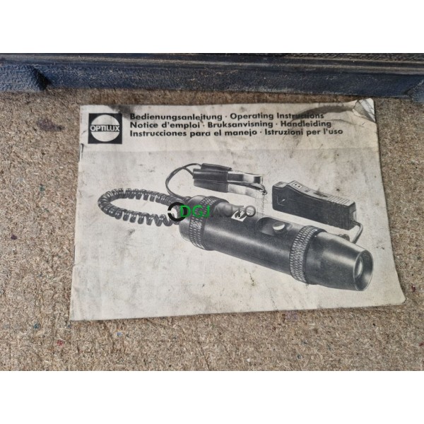 Kit de verification calage moteur lampe stroboscopique GS verification compression Optilux 8PD004839-801 occasion