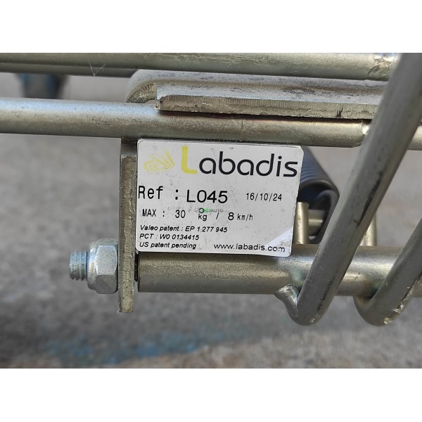 Charriot de transport Labadis L045 capacité 30kg avec poignée de raccordement