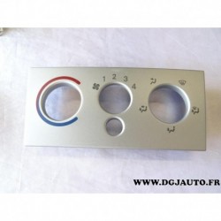 Platine chrome mat contour habillage commande bouton chauffage ventilation climatisation 13155573 pour opel meriva A