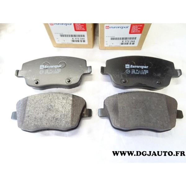 Jeux 4 plaquettes de frein avant montage TRW E172344 pour volkswagen polo 4 seat cordoba 2 ibiza 3 4 skoda fabia roomster