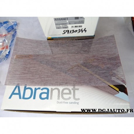 Boite 50 bandes de poncage abranet P180 115x230 mirka 5411205018