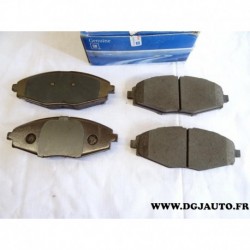 Jeux 4 plaquettes de frein avant montage akebono 96316582 pour daewoo chevrolet lanos matiz spark