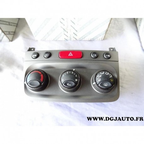 Console commande de chauffage ventilation bouton warning 156074350 pour alfa romeo 147 et GT