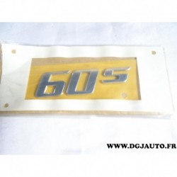 Logo embleme motif aile avant "60S" 5C5853688C 739 pour volkswagen beelte partir 2013