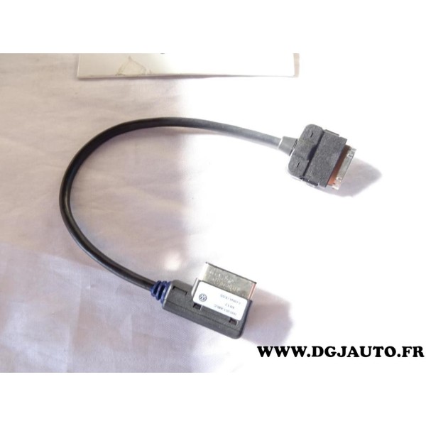 Cable branchement adaptateur ipod 30 pin 000051446C pour volkswagen caddy eos golf jetta passat polo scirocco tiguan touareg