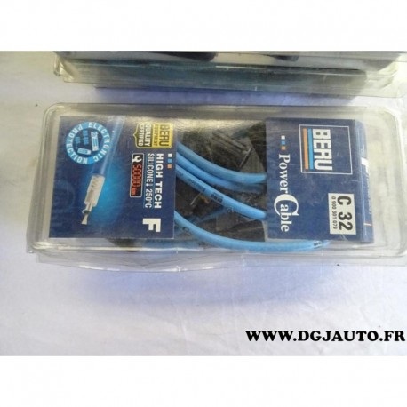 Jeu cable faisceau fils allumage bougie 0900301079 pour fiat regata ritmo 2 3 tipo uno 1.1 1.3 1.4