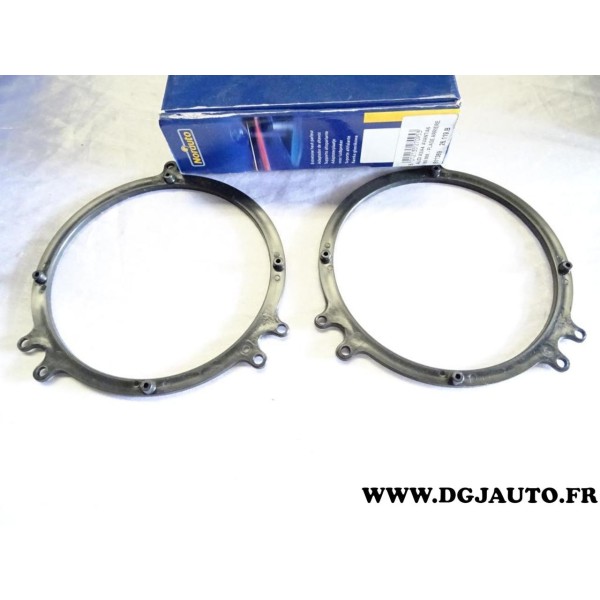 Paire support fixation enceinte haut parleur 165mm plage arriere 26.119.B pour audi A3 A4 A6