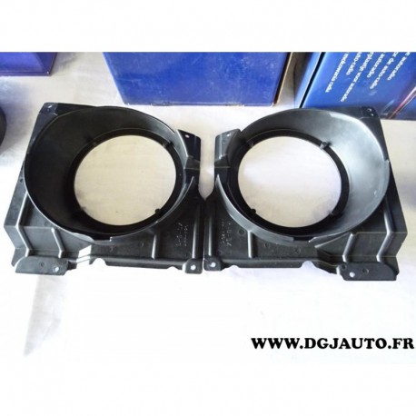 Paire bol support enceinte haut parleur 165mm diametre 26.150.B pour volkswagen polo partir 1999