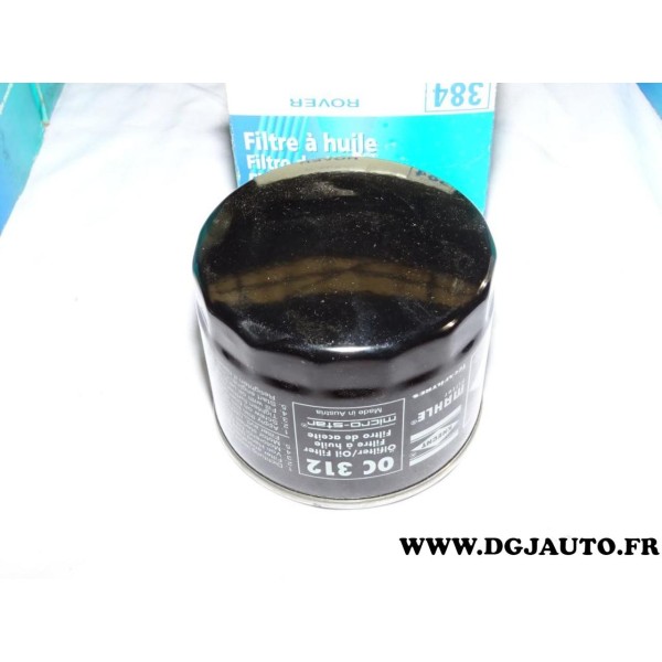 Filtre à huile OC312 pour rover 25 45 220 420 streetwise honda accord 6 7 CE CF CG CH landrover freelander MG ZR ZS diesel