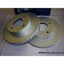 Paire disque de frein avant ventilé 234mm diametre 5171202551 pour hyundai atos