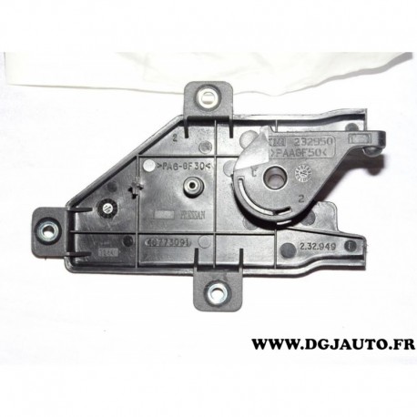 Verrou platine levier porte arriere gauche 46773091 pour fiat doblo partir 2000