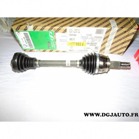 Cardan arbre de transmission avant gauche 71795167 pour fiat grande punto evo punto my2012 my2013 my2018 1.3MJTD 1.3 MJTD