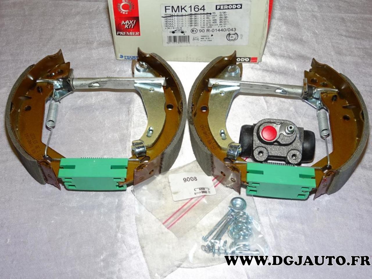 FITS RENAULT CLIO MK1 1.2 Véritable Mintex Frein Arrière Chaussures Kit d'accessoires