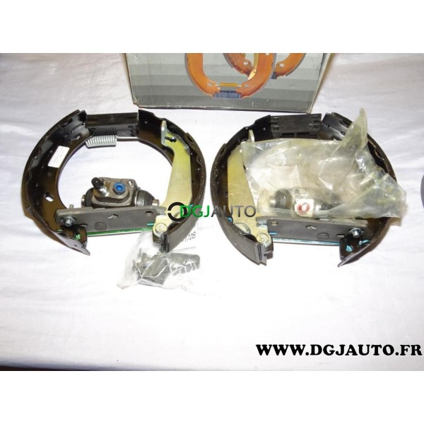 Kit frein arriere prémonté 203.2x38mm montage lucas 0204114585 pour ford escort 5 orion 2