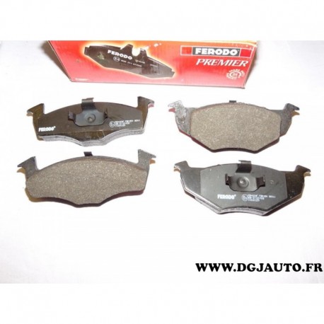 Jeux 4 plaquettes de frein avant montage ATE FDB1054 pour volkswagen golf III 3 polo 3 vento seat cordoba 1 2 ibiza 2 toledo