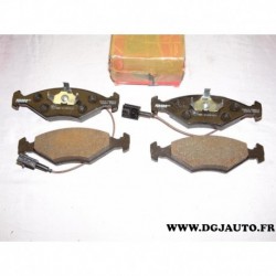 Jeux 4 plaquettes de frein avant montage teves FDB912 pour fiat palio dont weekend siena