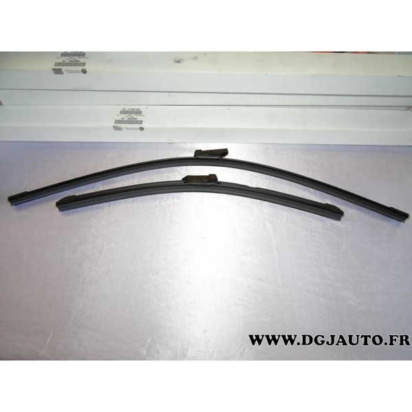 Paire balais essuie glace avant souple 6000625962 pour alfa romeo stelvio partir 2017