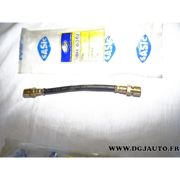 Flexible de frein arriere SBH6362 pour opel ascona C kadett D E