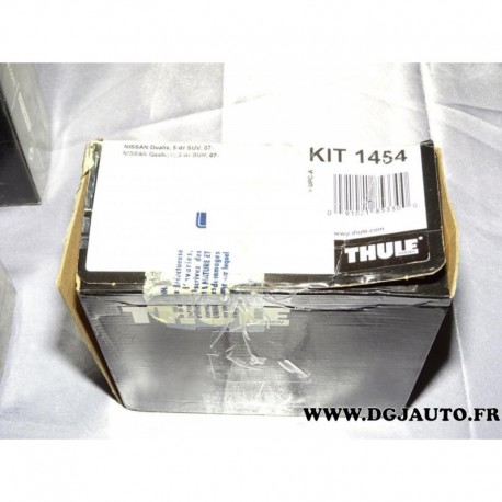 Kit pieds fixation barre de toit KIT1454 pour nissan qashqai dualis partir de 2007