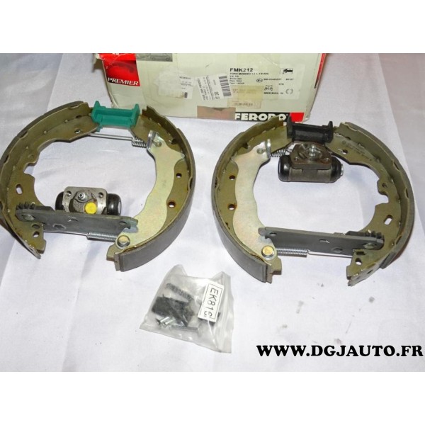 Kit frein arriere prémonté 228.6x45 montage TRW FMK212 pour ford mondeo 1 et 2