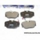 Jeux 4 plaquettes de frein avant montage lucas NFP660 pour BMW E30 SERIE 3 partir 1986