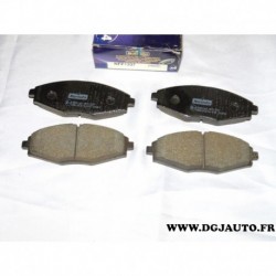 Jeux 4 plaquettes de frein avant montage akebono NFP1337 pour chevrolet daewoo lanos matiz spark