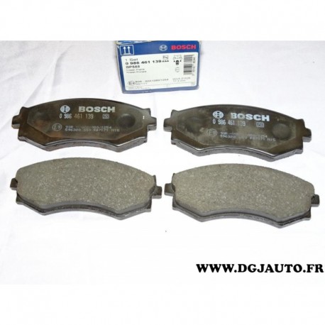 Jeux 4 plaquettes de frein avant montage sumitomo 0986461139 pour nissan 200SX maxima