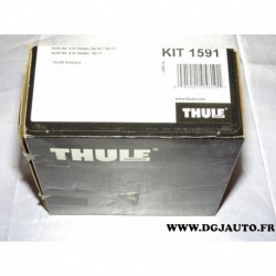 Kit pieds fixation barre de toit KIT1591 pour audi A6 sedan de 04/2010 à 05/2011 A6 sedan