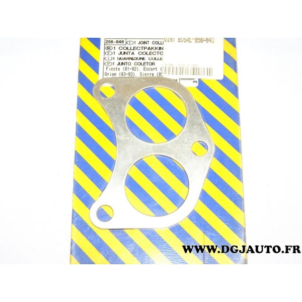 Joint pipe tuyau echappement 256640 pour ford fiesta 2 3 escort 3 4 5 6 orion 1 2 3 scorpio sierra transit 3