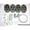 Kit silents bloc joint vis ressorts (tout le contenu de la photo) 259638 pour peugeot 605 2.1TD 2.1 TD