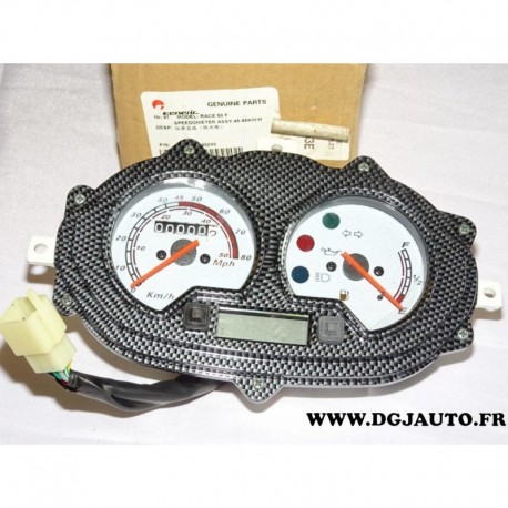 Compteur Moto Powy Compteur De Vitesse Avec Témoins - Livraison Offerte 