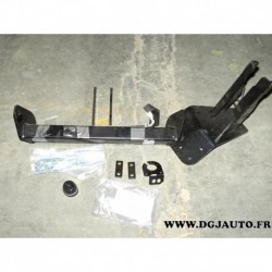 Crochet attelage attache remorque sans faisceau et sans boule 10.0210 pour opel insignia sedan partir 2009