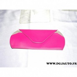 Etui à lunette pochette protection rose color pop