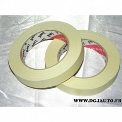 Rouleau adhesif repositionnable 19mm 50 mètres masking tape 100°C DLU 04/2017