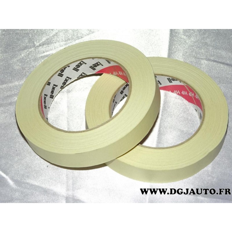 Rouleau adhesif repositionnable 19mm 50 mètres masking tape 100°C DLU  04/2017