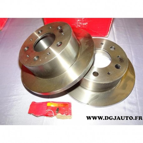 Paire disque de frein arriere plein 280mm diametre 8671019294 pour citroen jumper fiat ducato peugeot boxer