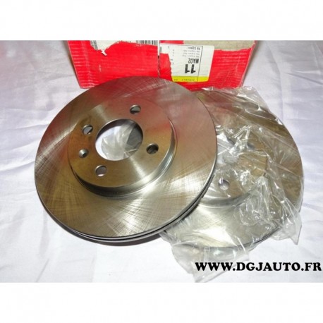 Paire de disque de frein avant ventilé 256mm diametre 8671010022 pour seat arosa cordoba ibiza 2 inca toledo volkswagen corrado