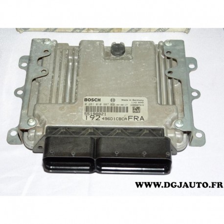 Calculateur centrale injection ECU 55198821 0281010987 pour fiat stilo 1.9JTD 1.9 JTD 16V 126CV