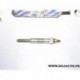 Lot 2 bougies préchauffe 71735463 pour croma 1 1.9TDID 1.9 TDID