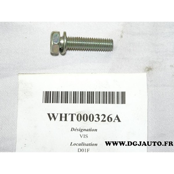 Vis M6x25 carter boite de vitesse WHT000326A pour audi Q7 partir 2007 volkswagen touareg partir 2003