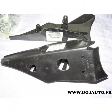 Revetement repose pieds conducteur 46800007 pour fiat 500 partir 2007 dont abarth panda 2 partir 2003