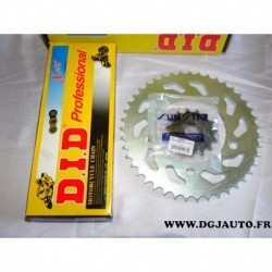 Kit chaine DID 1040420/7 pour moto honda 600CBR F 600 CRB F de 1997 à 1998