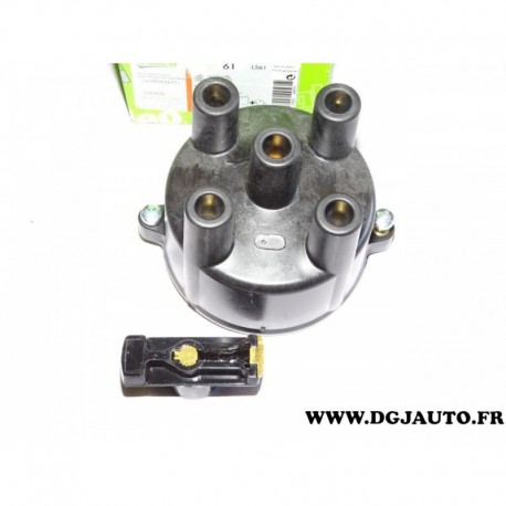 Tete allumage avec rotor doigt allumeur ducellier 244561 pour opel vectra A astra F corsa A kadett E 1.4 1.6