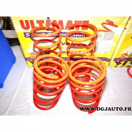 Jeux 2 ressorts amortisseur avant + 2 ressorts amortisseur arriere sport 40129 pour mazda