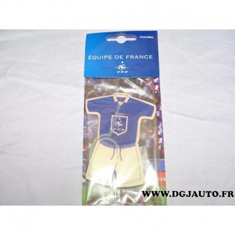 Sent bon desodorisant retroviseur maillot equipe de France 1 étoile odeur vanille 533030