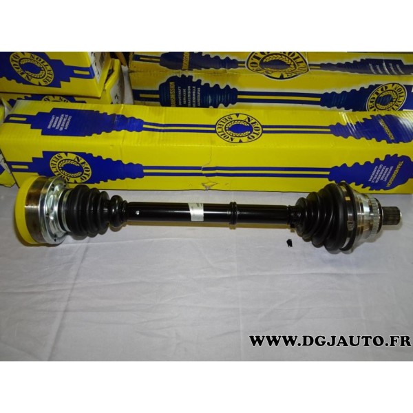 Cardan transmission avant gauche 38 cannelures T1226A pour audi 90 B3 avec ABS 2.3 20V  partir 1988