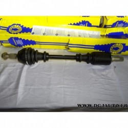 Cardan transmission avant gauche 22/25 cannelures T999 pour peugeot 306 1.6 essence