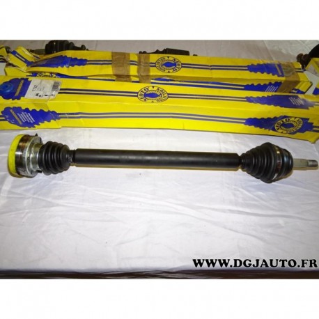 Cardan transmission avant droit 22 cannelures 768mm T722 pour seat toledo volkswagen golf