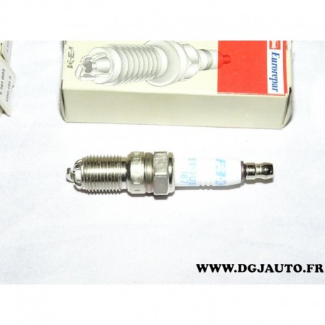 Lot 2 bougies allumage 4 electrodes E160008 pour peugeot 104 renault 5 21 25 R5 R21 R25 espace 1 fuego volvo 760 780