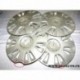 Lot 4 enjoliveurs de roue cache jante 16" 16 pouces occasion (2 avec rebord cassés voir photo) 13242075 pour opel astra H zafira